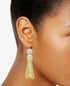 INC Gold-Tone Imitation Pearl & Tassel Drop Earrings